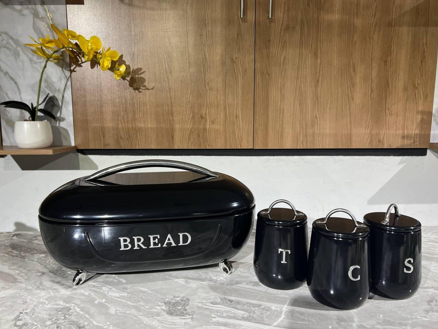 Bread bin set 4pc