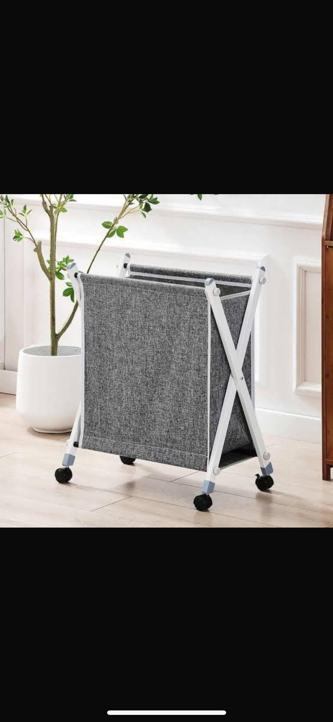 Foldable laundry basket
