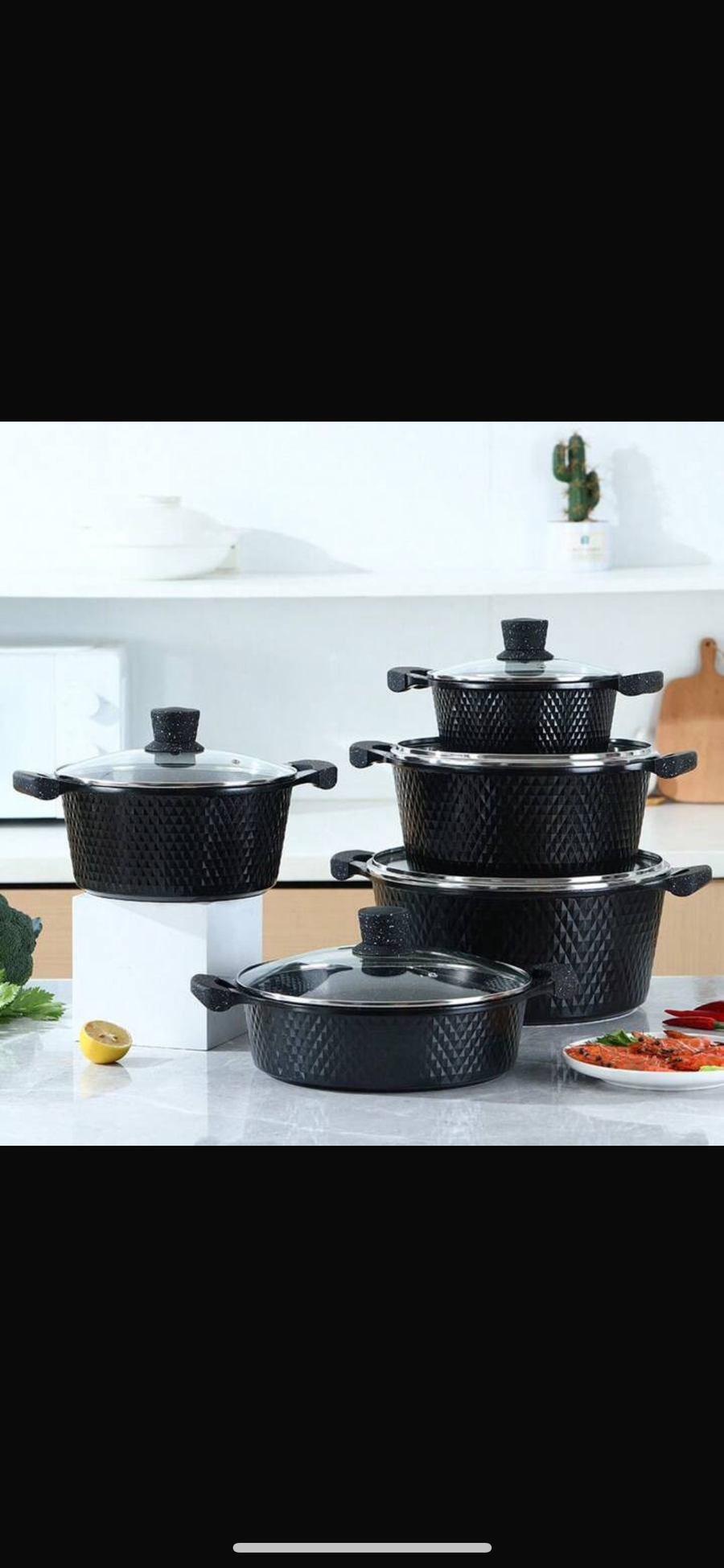 Aluminum pots