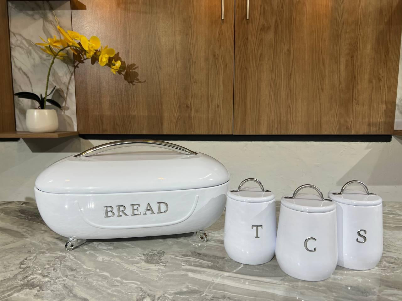 Bread bin set 4pc
