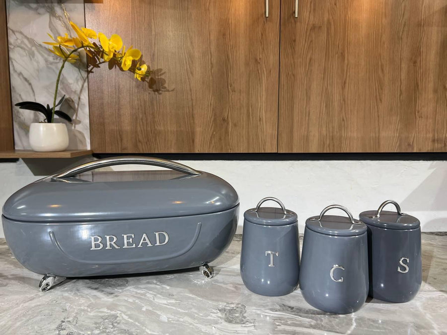 Bread bin set 4pc