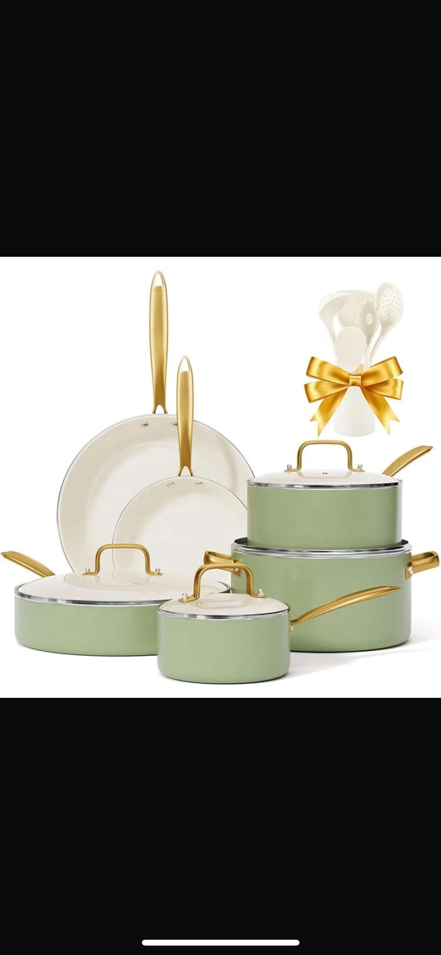 10 piece Aluminum pots