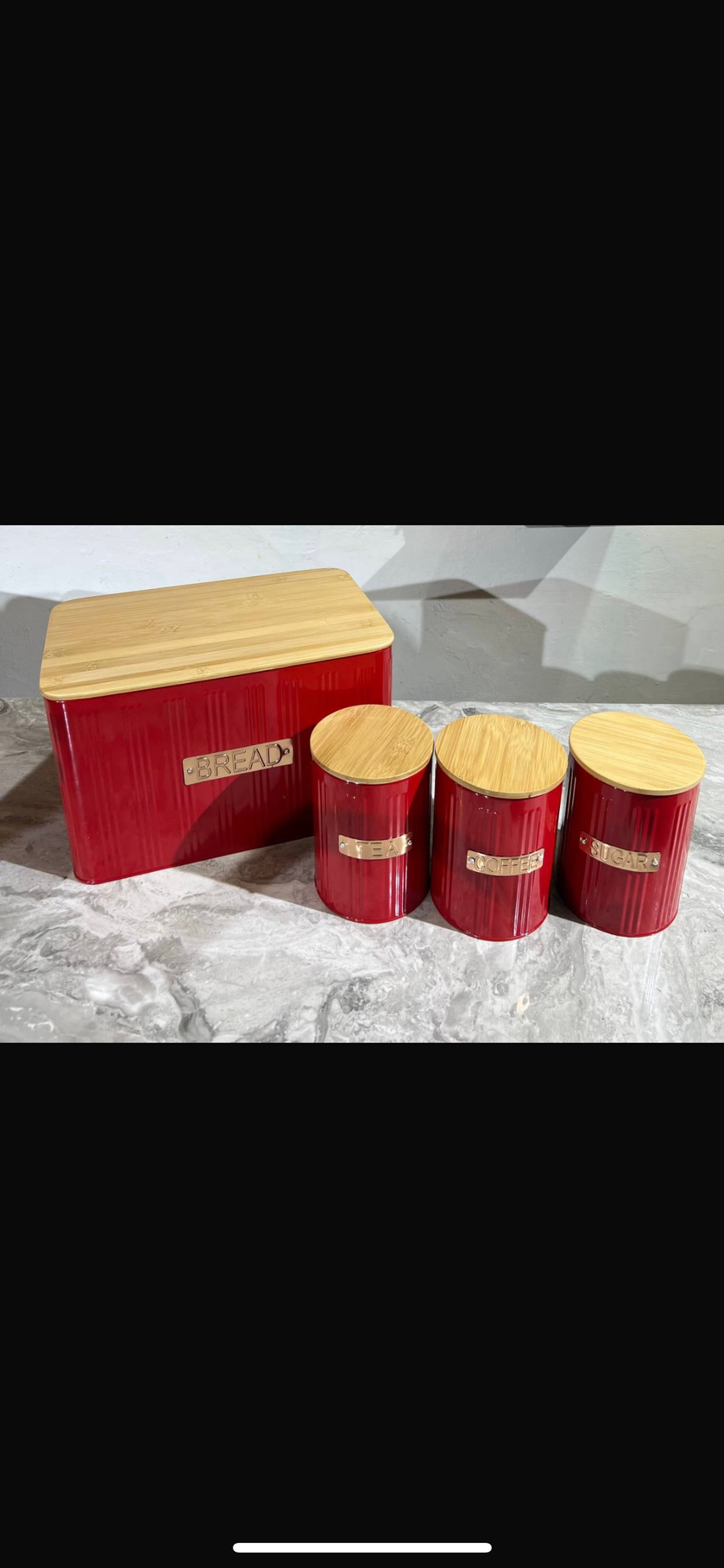 Bread bin set