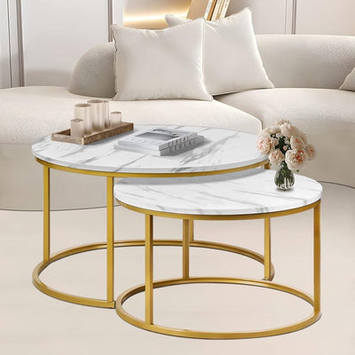 2 pc coffee table set
